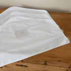 Hayden Hill Luxury Organic Cotton Shoulder Covers - Set of 3 - Clothes Protectors For Hanging Clothes - Dust Covers for Jackets, Clothing and Closet - Carbon Neutral