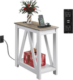 WLIVE Coffee Table with End Table