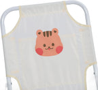 Kids Foldable Camping Chair, Sun Proof Umbrella, Baby Camping Chair with Umbrella Cute Cartoon Animal Print, Oxford Cloth, for Beach, picnics (Squirrel)