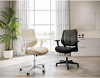 Realspace® Sensi Mesh/Fabric Low-Back Task Office Chair, Black, BIFMA Compliant