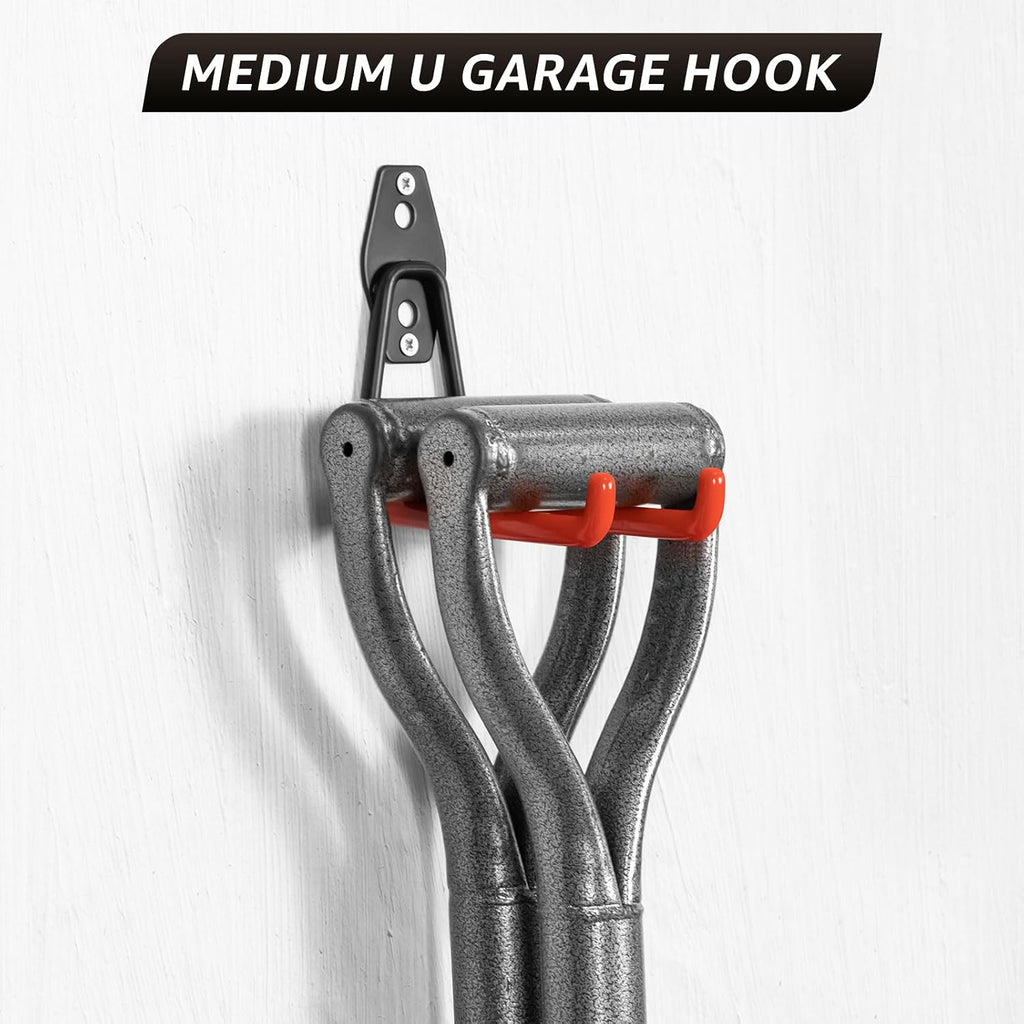 40-Pack Heavy Duty Garage Hooks for Hanging & Storage Items