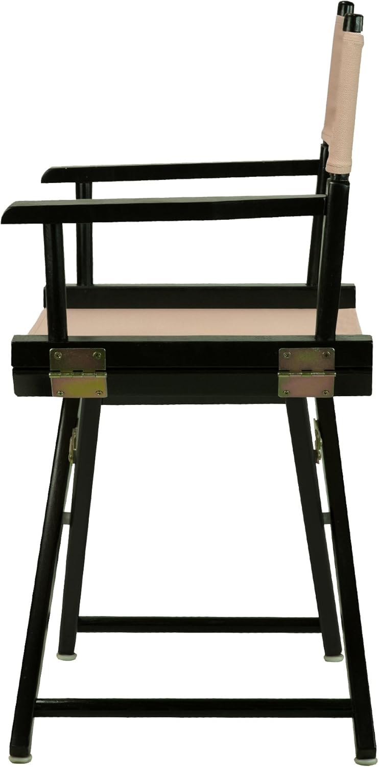 Casual Home 18" Director's Chair Black Frame with Tan Canvas