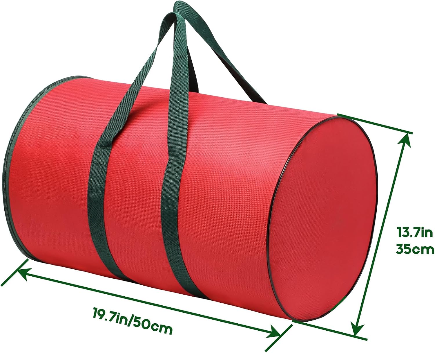 Christmas Light Storage Reels - 3 Metal Spools & Durable Oxford Bag for Holiday Cord Wire Organization
