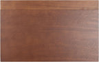 Kate and Laurel McCutcheon Modern Mango Wood Side Table with Storage Cabinet, 22 x 14 x 22, Walnut Brown, Transitional Wooden End Table for Use as Bedroom Nightstand or Entryway Decor Accent