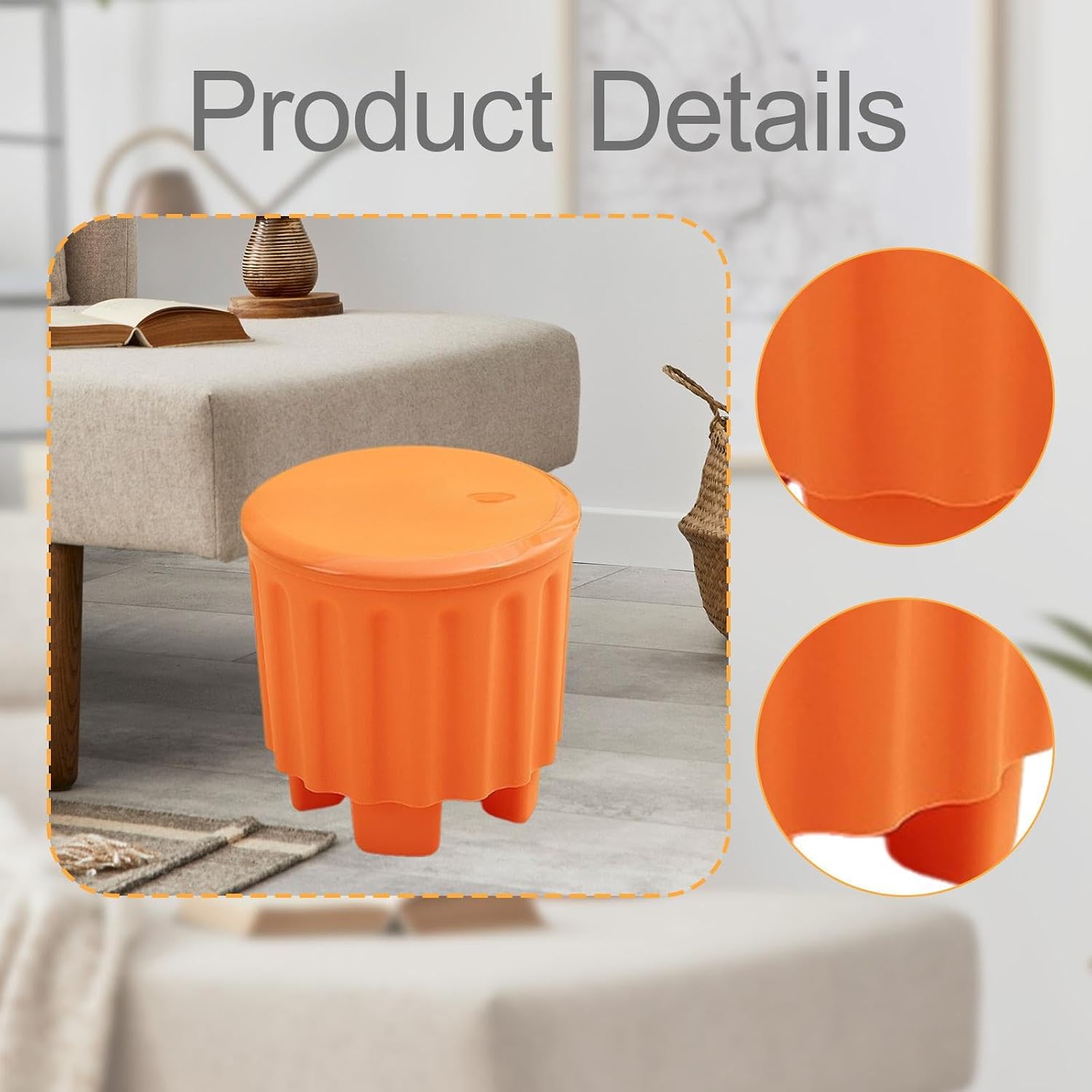 Storage Ottoman Ottoman with Storage for Doorway Living Room Kids Room