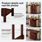 Free Standing Altar Table, Prayer Altar, Chinese Meditation Shrine Table with Storage, Personal Prayer Shrine Desk for Incense and Pray(66 * 35cm/26 * 13.8in)