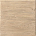 Jennifer Taylor Home Calder 18" Solid Square Reclaimed Elm Block Plinth Side Table, Heritage Light Natural Brown Reclaimed Elm