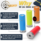 Pro Dummy Rounds Snap Caps-Reusable 9mm&12GA&50&45&380ACP Training Rounds for Safe Dry Fire Practice, Durable with Secure Primer Design, Multiple Color Options