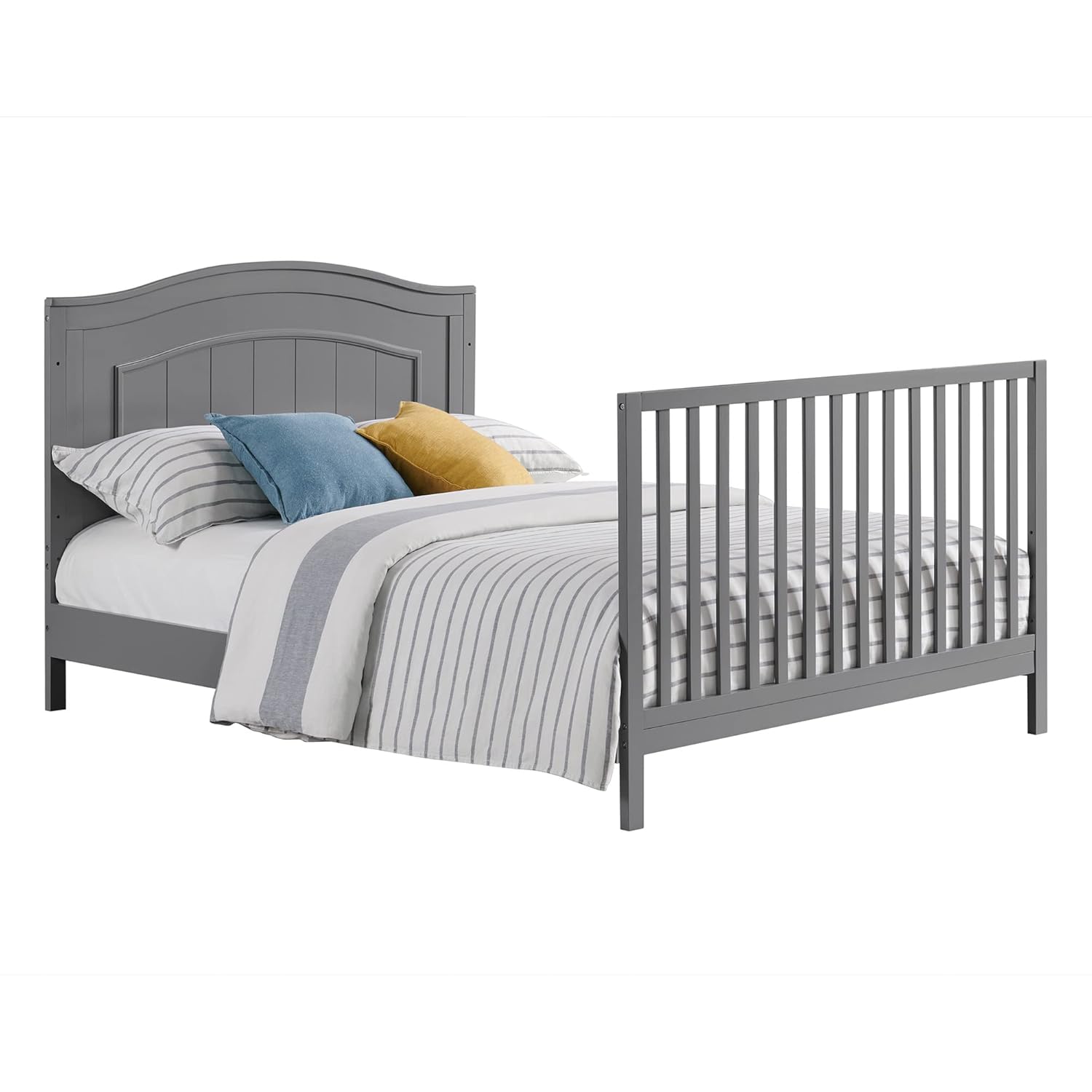 Oxford Baby North Bay Full-Size Bed Conversion Kit, Dove Gray, GreenGuard Gold Certified