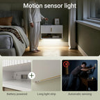 SoBuy Floating Nightstand with LED Sensor Light | Slim Wall Mounted Bedside Table with Drawer, Narrow White Nightstand for Bedrooms and Dorms, FBT176-E-