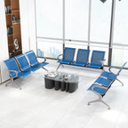 Kinfant Set of 3 Office Chair - 3-Seat Reception Guest Chairs Waiting Room Bench for Airport Hospital Bank Salon Barber Hall Room Conference