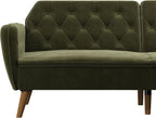 Novogratz 2144979N Tallulah Memory Foam Futo, Green