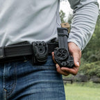 Tek-Mount Mini - Mini Quick Connect Mounting System for Mag Pouches, Tourniquet Pouches and Tactical Duty Gear (On Tek-Lok Belt Attachment with Mounting Hardware)