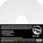 (100) Archival Quality Acid-Free Heavyweight Paper Inner Sleeves for 12" Vinyl Record Albums #12IW