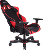 Clutch Chairz Crank Series Gaming Chair - Premium Ergonomic Design, Lumbar and Head Support Pillows - Black/Red