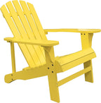Leigh Country TX 38998 Adult Adirondack Chair - Yellow