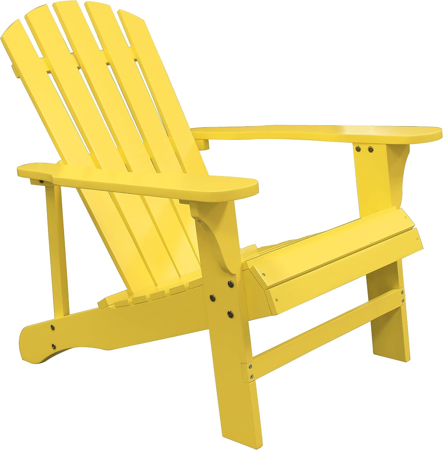 Leigh Country TX 38998 Adult Adirondack Chair - Yellow