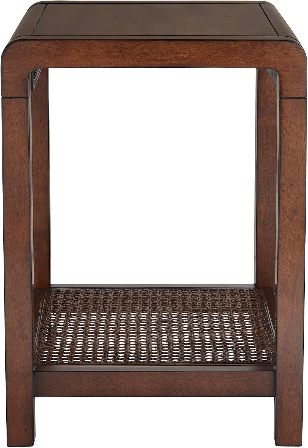 55 Downing Street Powell 22" Wide Brown Wood Side Table