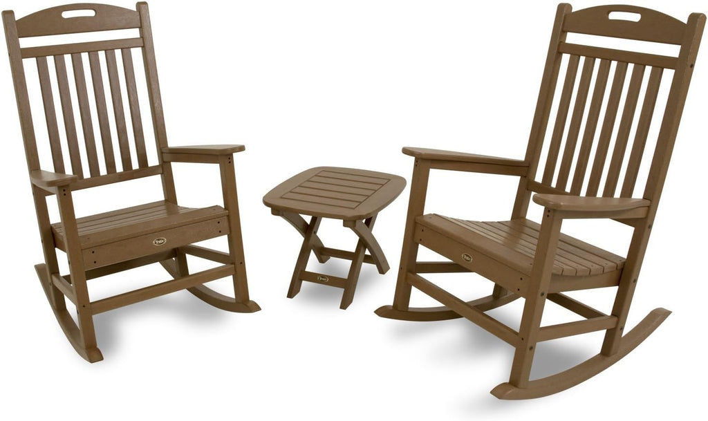 Trex Outdoor Furniture by Polywood TXR100TH Yacht Club Rocking Chair Rocker, Tree House