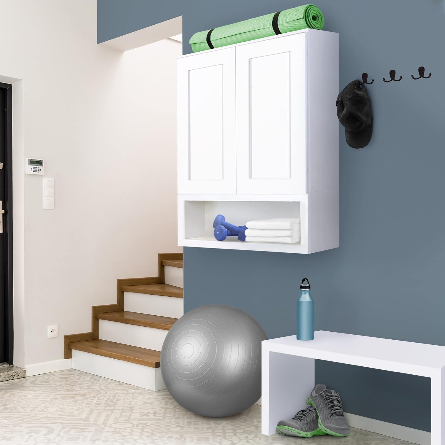 Design House Brookings 3-Inch Cabinet Filler, White Shaker