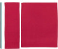 1 Set (3pcs) 20.86"L x 16.14"W Directors Chair Canvas Replacement Director Chair Replacement Canvas with Round Fiberglass Stick for Directors Chairs Director Chair Covers Replacement Canva (Red)