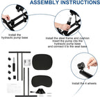Himimi Kneeling Chair Ergonomic for Office, Height Adjustable Stool with Thick Foam Cushions for Home and Office - Improve Posture to Relieve Neck & Back Pain, New Upgraded Pneumatic Pump