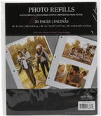 8" x 10" Magnetic Photo Album Page Refills, 20 pages