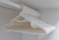 20 Pieces Plastic Heavy Duty Pearl Hangers. Bride Hanger for Wedding Dress. Bridesmaid Hangers. Hanger for Shirt, Pants, Clothing, Coat, Bridal, Sweater and Home Decor. (PH6)