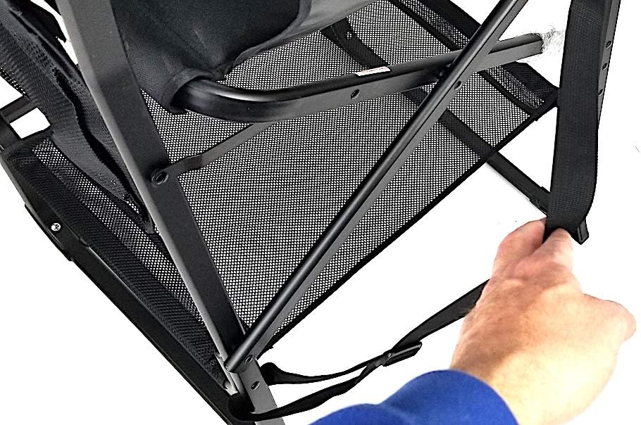 Deluxe TuscanyPro Portable Big Daddy Heavy-Duty Tall Director Chair - Perfect for Events - 29 Inch Seat Height