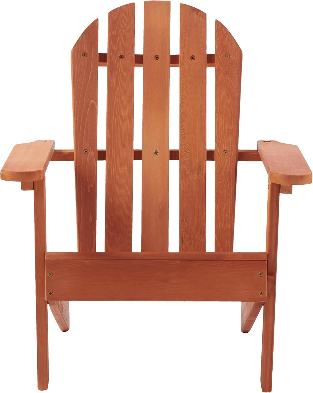 Wooden Kid's Adirondack Chair for Indoor and Outdoor, Natural Cedar Patio Lounge Chiar for Kids