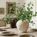 6PCS 32.7inch Long Artificial Stems Faux Greenery Stems for vase Faux Green Leaves Fake Plants branches Eucalyptus Leaves Faux Pothos Stems Artificial English Ivy for Home Decor Farmhouse Aesthetic