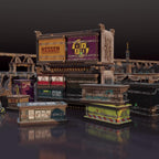 TinkerTurf Sci-Fi Terrain: Crates 1 Add-On, Neutral Theme, Sturdy, Affordable, Great-Looking Full-Color Terrain, Quick and Easy to Assemble, Virtually Limitless Setups