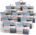10 Pack Clear Storage Bags for Clothes, 22L Blanket Storage Bags, Under Bed Storage, Closet Organizers Bag, Upgraded Version Two-Way Zippers Design(Grey, 10PACK)