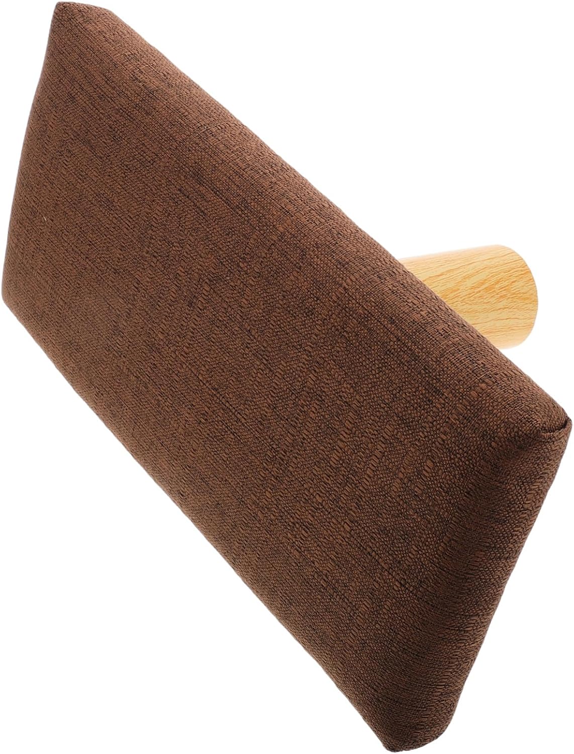 PartyKindom Wooden Bench with Cushion Stool Posture Support Chair Under 150cm Height Home Zen Practice