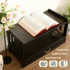 Meditation Table Altar,Small Altar Table,Hand Carved Natural Brown Wood Small Puja Table, Used in The Tea Table Japanese,Study Room,Yoga Room.IT is 20.5 Inches Long,10 Inches Wide, 11 Inches Tall