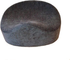 Gumdrop Meditation Seat Cushion, Round, Gray