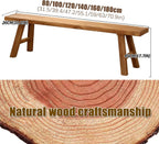 Reclaimed Elm Rustic Entry Way Benches Seat-Farmhouse Indoor Solid Wooden Noodle Bench,Maximum Load 880IB,Handcraft for Entryway Bedroom/Living Room/Dining Room