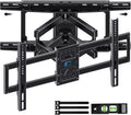 HOME VISION Full Motion Articulating TV Wall Mount for 37-90 Inch TVs up to 176 lbs, Fits 24" Wood Studs (8-24"), Heavy Duty TV Bracket & Mounts, Extendable Arm & Swivel Tilt Level, Max 600x400mm VESA