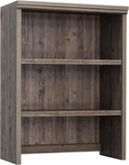 Sauder Aspen Post Commercial Office Hutch, in a Pebble Pine Finish