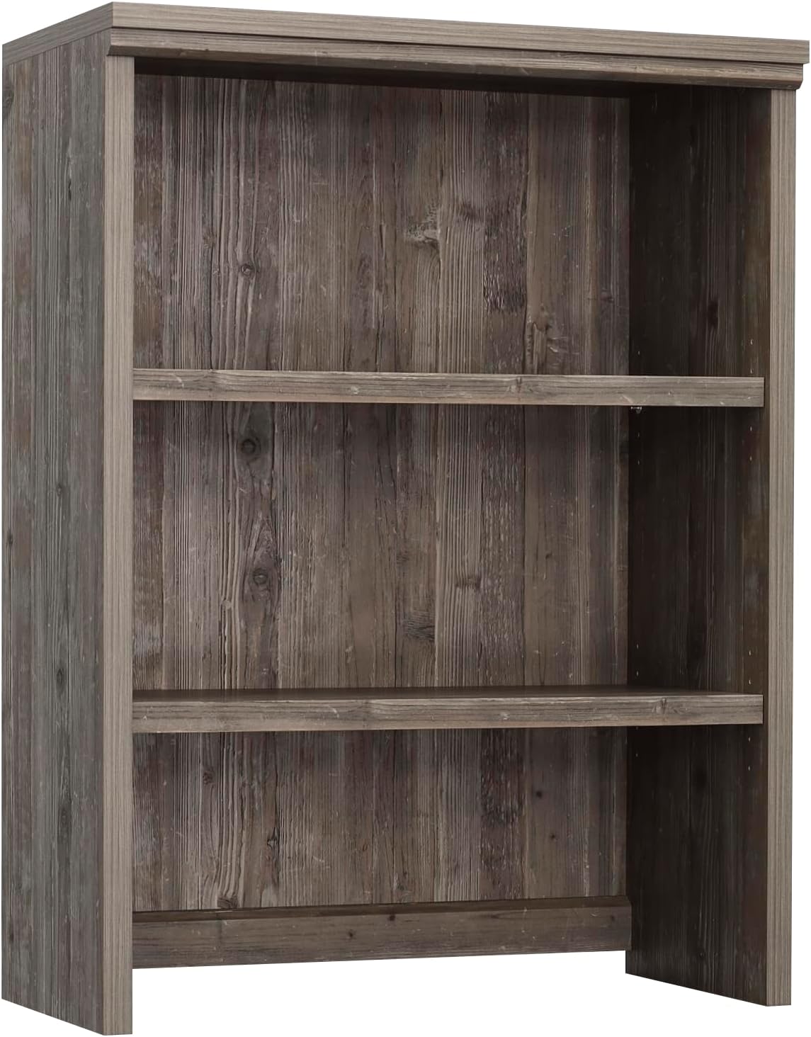 Sauder Aspen Post Commercial Office Hutch, in a Pebble Pine Finish