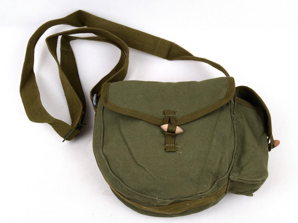Surplus Vietnam War Period Chinese Military Drum Mag Pouch