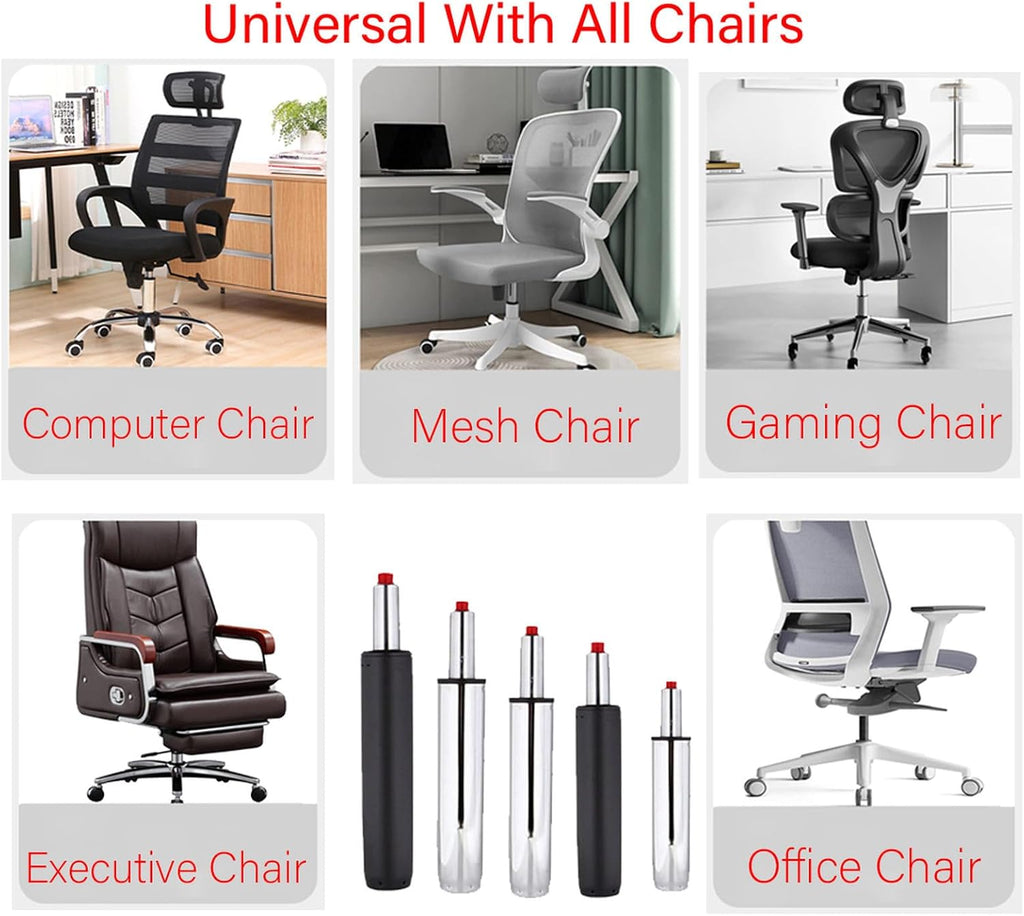 Office Chair Hydraulic Cylinder Replacement6.3 in-Office Chair Replacement Parts.