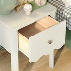 Max & Lily Sutton Nightstand, Linen White