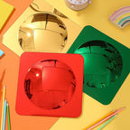 3 Pieces Sensory Wall Mirror Acrylic Bubble, Colorful Acrylic Bubble Wall Mirror, Interactive Sensory Convex Bubbles Mirrors, for Feelings Exploration Tactile Stimulation Boys Girls Preschool Home