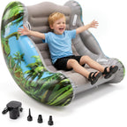 Sensory Chair for Kids, Inflatable Rocking Chair for Autism & ADHD, Cloud Rocker for Deep Pressure Therapy, Sensory Room Equipment for Toddlers Boys & Girls