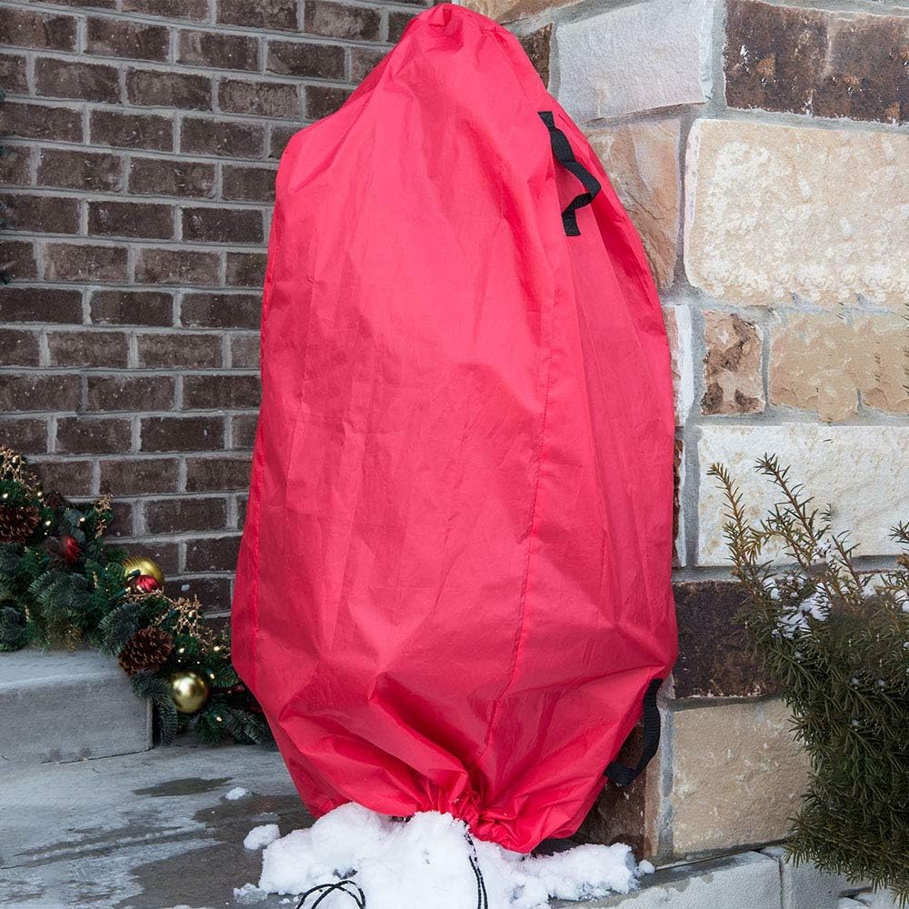 [Upright Topiary Tree Storage Bag] - 5 Foot Christmas Tree Storage Bag for Foyer Style Artificial Trees up to 5 Feet Tall - Keep Your Fake Tree Standing and Assembled with Ornaments | (60" - 1 Pack)
