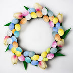 Winlyn 120 Pcs 8 Colors Mini Easter Foam Eggs Speckled Pastel Easter Eggs Small Decorative Artificial Easter Bird Eggs for Easter Basket Fillers Craft Projects Springtime Party Favors Table Setting