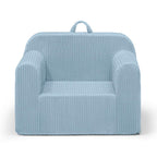 Delta Children Cozee Corduroy Foam Chair, Blue