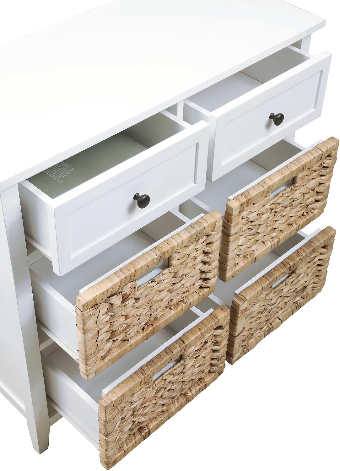 Storage Locker with 4 Drawers, Console Cabinet Pantry Cabinet for Living Room Entryway,for Kitchen Home