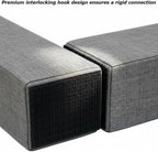 Star Brand Under Sofa Blocker, High-Density Foam Gap Bumper for Furniture, Heavy-Duty Couch Underneath Filler, Modular Sectional Sofa Accessory